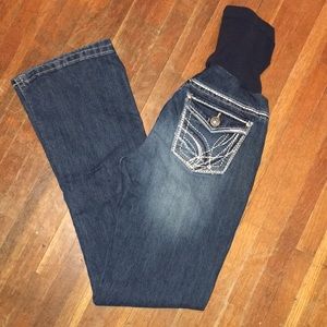 Motherhood Maternity bootcut jeans